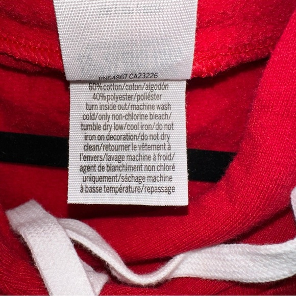 Pink Victoria Secret  x The Ohio State University Top Womens Red XS Studded Hood - Picture 7 of 7